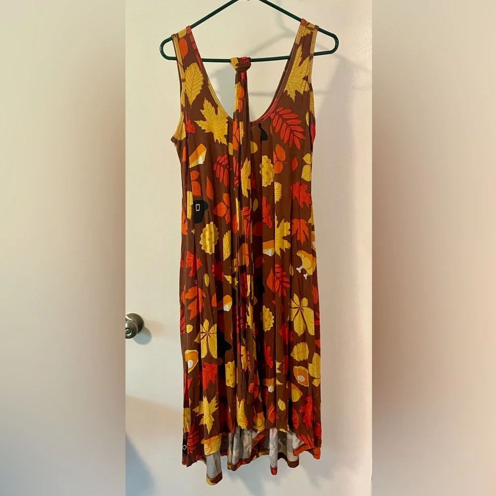 Latched Mama Thanksgiving Turkey Nursing Romper- Petite - limited Edition - Picture 3 of 4